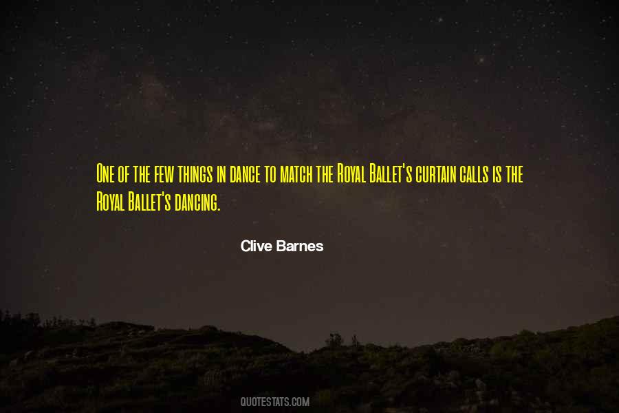 Clive Barnes Quotes #425331
