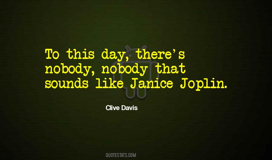 Clive Davis Quotes #1089217