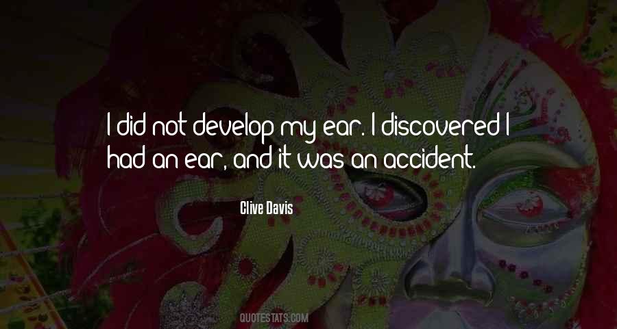 Clive Davis Quotes #1808954