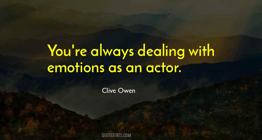 Clive Owen Quotes #1027621