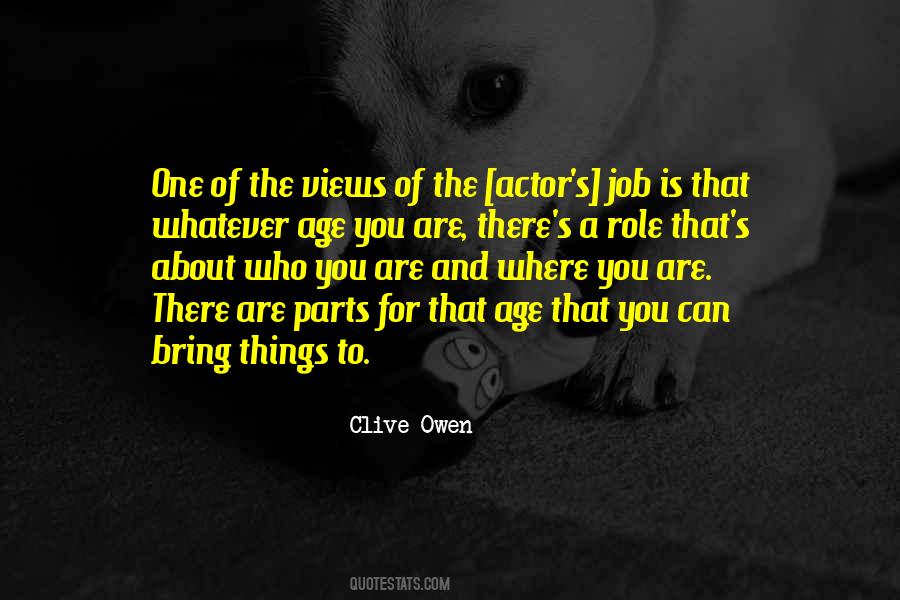 Clive Owen Quotes #1201793