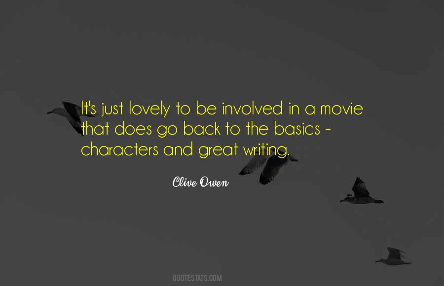 Clive Owen Quotes #1254641