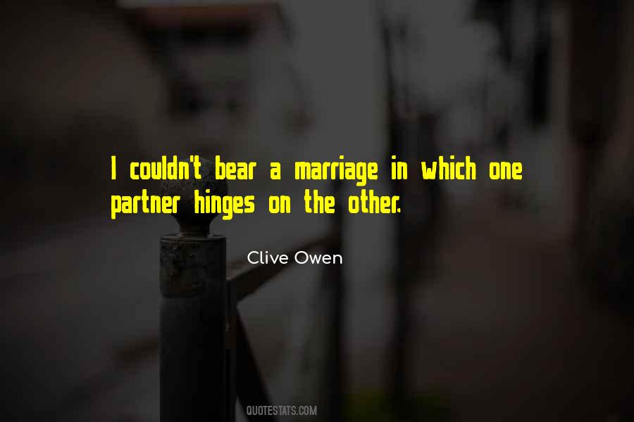 Clive Owen Quotes #128453