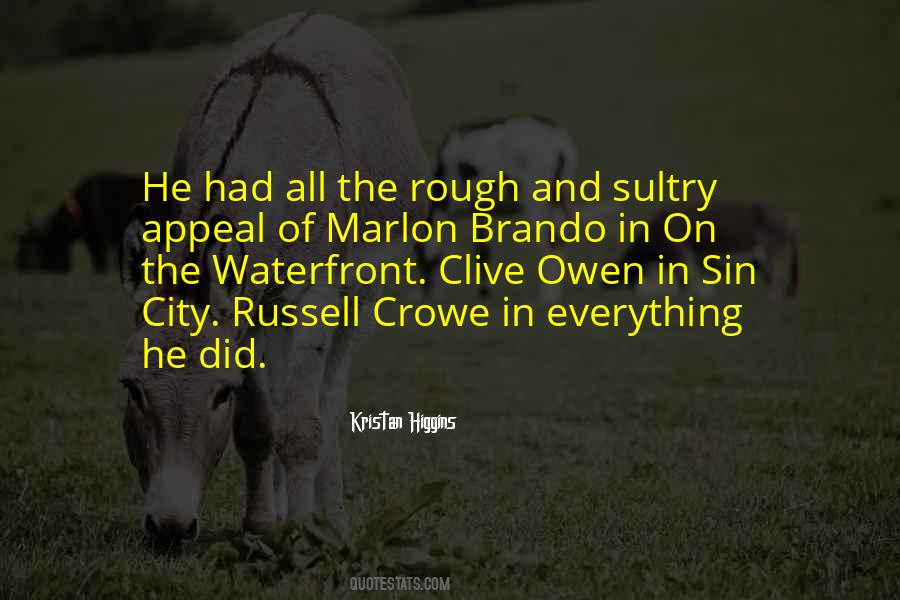Clive Owen Quotes #170349