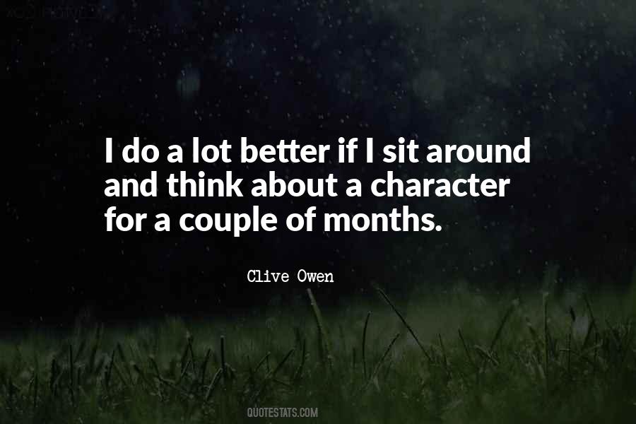 Clive Owen Quotes #70566