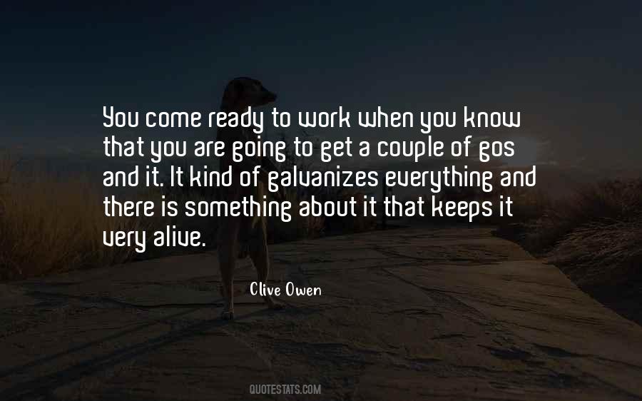 Clive Owen Quotes #741394
