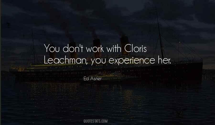 Cloris Leachman Quotes #1369557