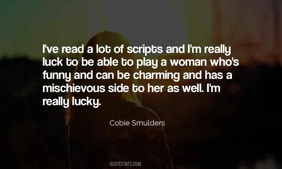 Cobie Smulders Quotes #1174019