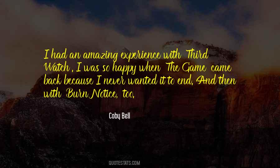 Coby Bell Quotes #320943