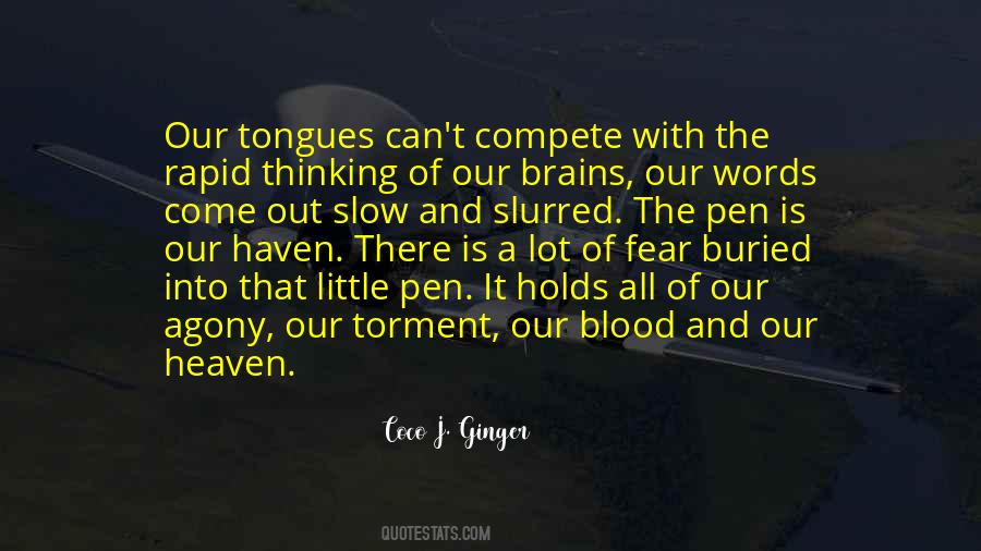Coco J Ginger Quotes #1362238