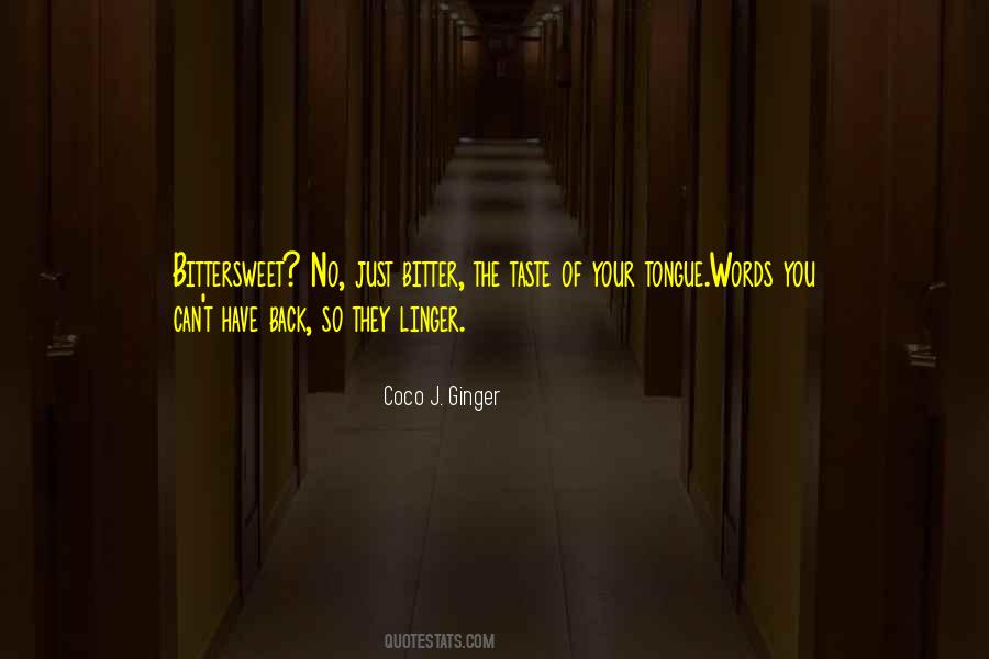 Coco J Ginger Quotes #190054