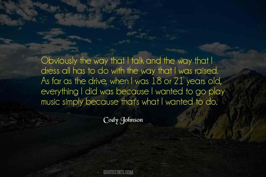 Cody Johnson Quotes #183884