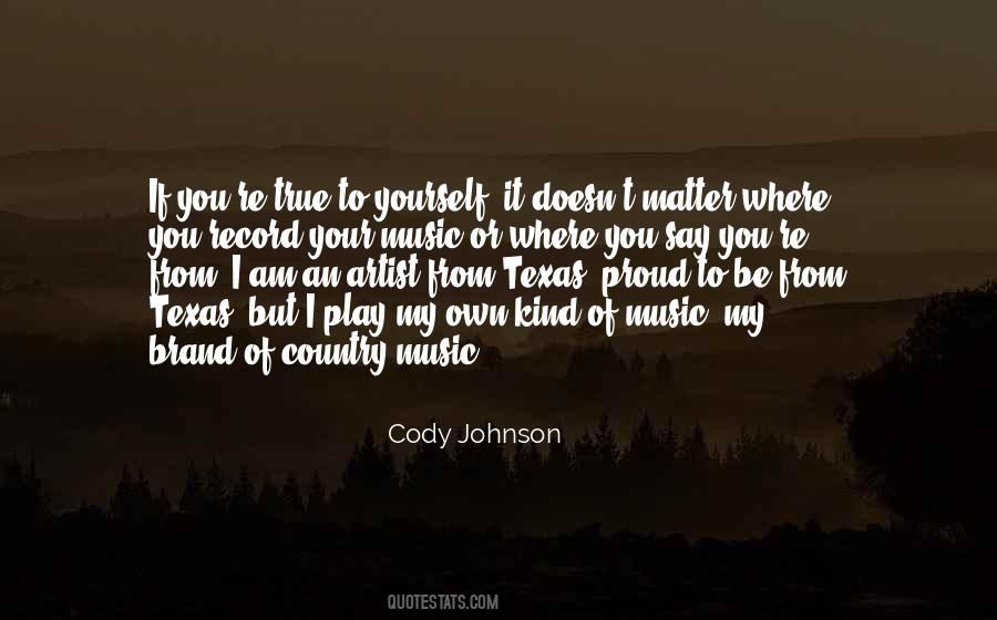 Cody Johnson Quotes #995035