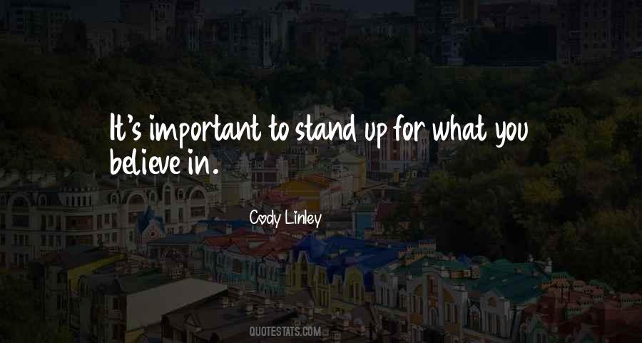 Cody Linley Quotes #940522