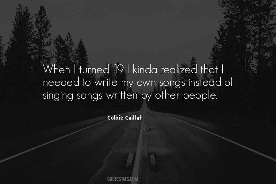 Colbie Caillat Quotes #327127