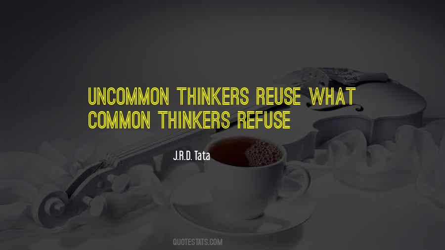 Quotes About Thinkers #1097501