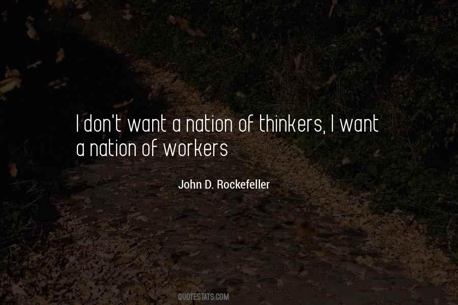 Quotes About Thinkers #1735870