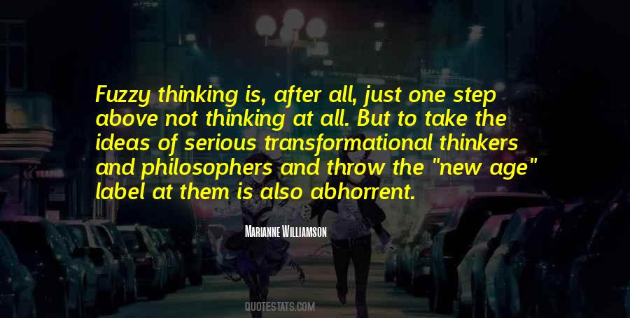 Quotes About Thinkers #973193