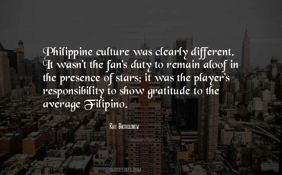 Quotes About Philippine Culture #739333