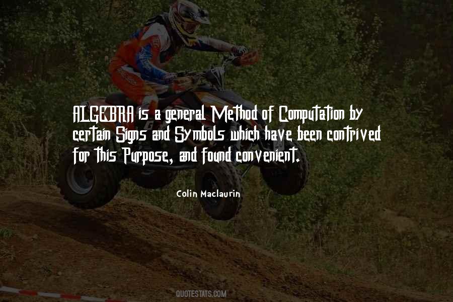 Colin Maclaurin Quotes #597764