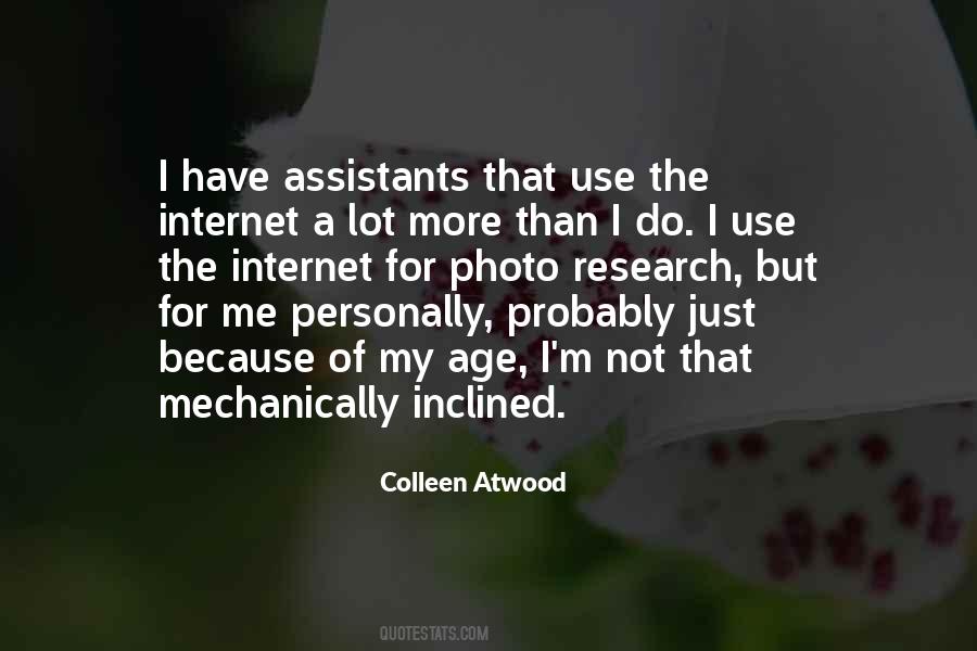 Colleen Atwood Quotes #415498