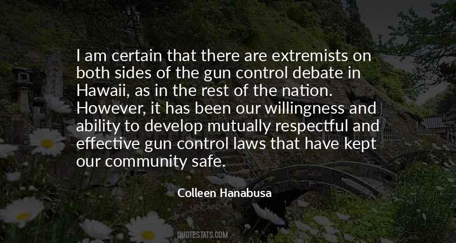 Colleen Hanabusa Quotes #724380