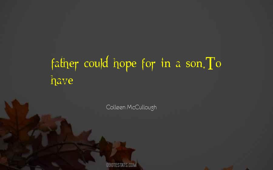 Colleen Mccullough Quotes #1544546