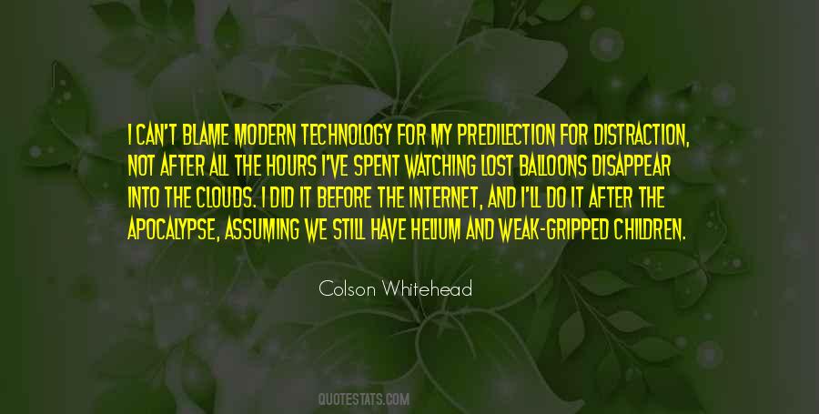 Colson Whitehead Quotes #490769