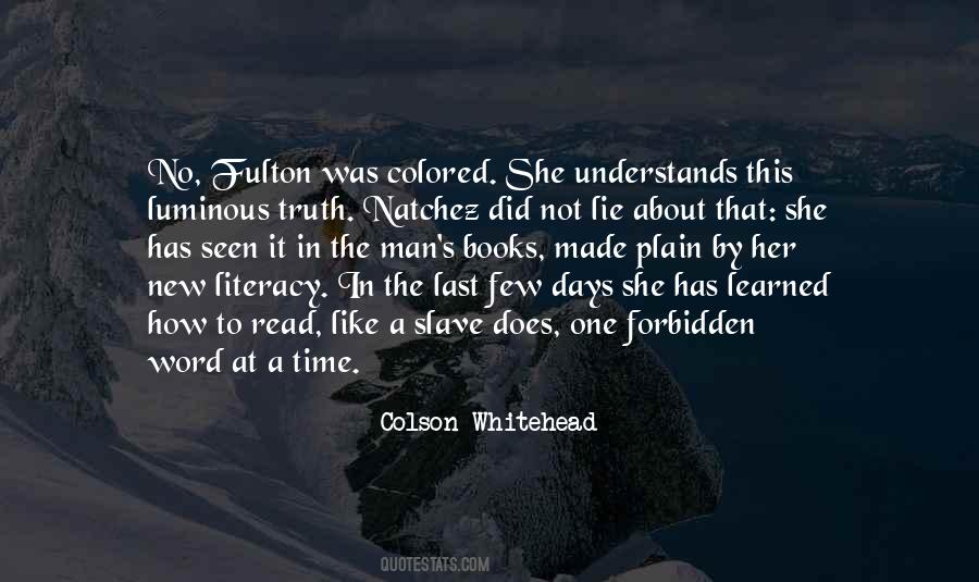 Colson Whitehead Quotes #973508