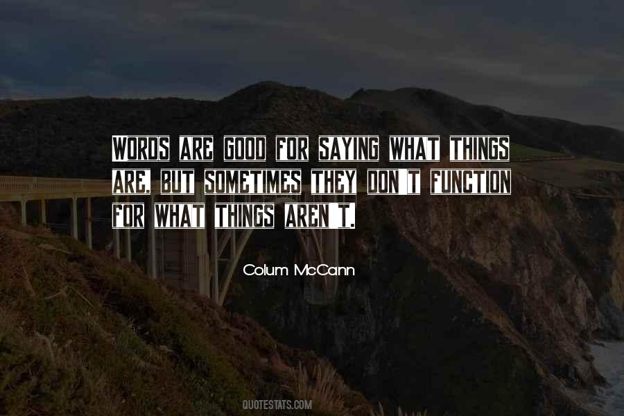 Colum Mccann Quotes #407888