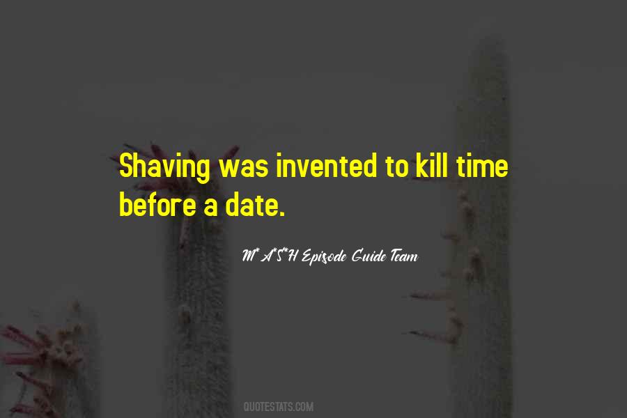 Quotes About Shaving #175679