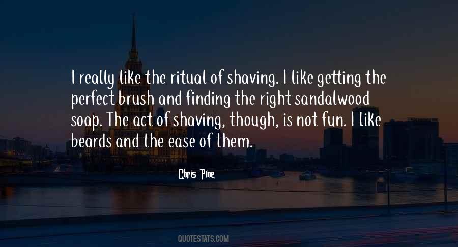 Quotes About Shaving #313314