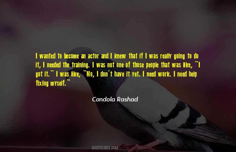 Condola Rashad Quotes #1012423