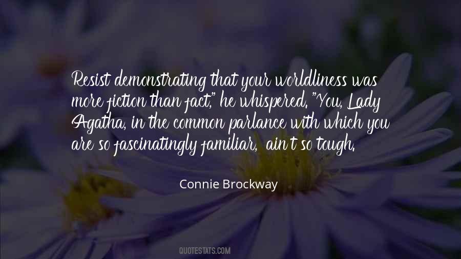 Connie Brockway Quotes #1387658