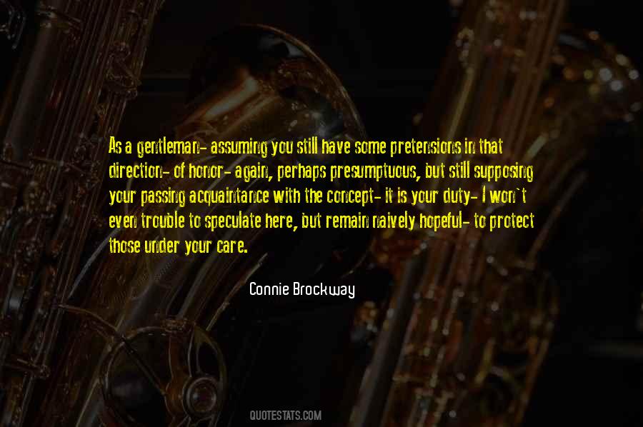 Connie Brockway Quotes #870077