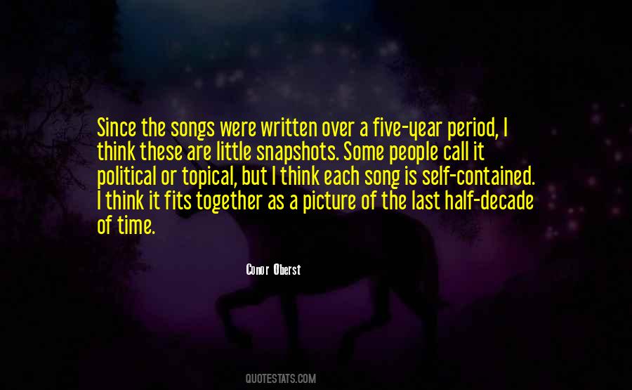 Conor Oberst Quotes #819007