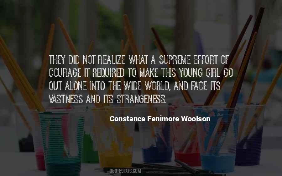 Constance Fenimore Woolson Quotes #408482