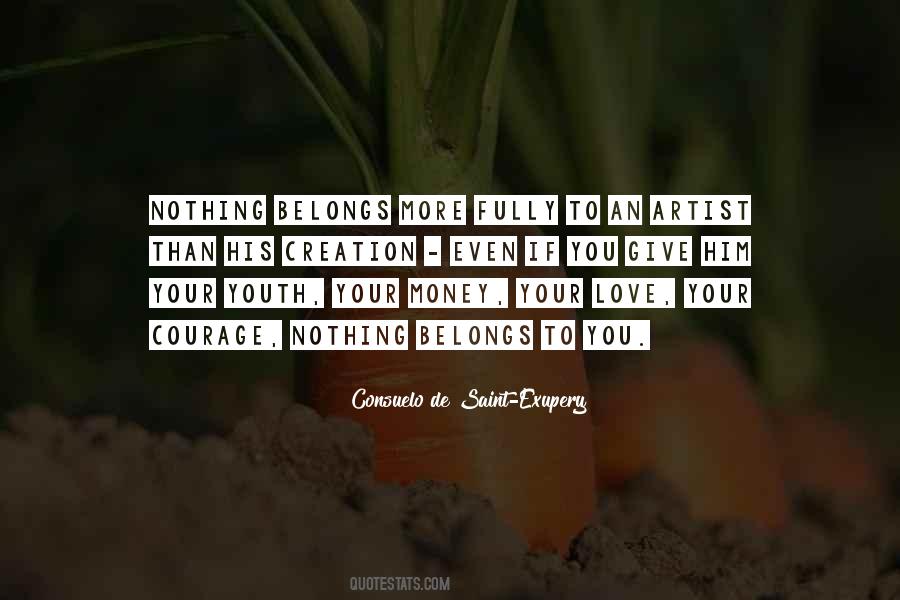 Consuelo De Saint Exupery Quotes #1439129