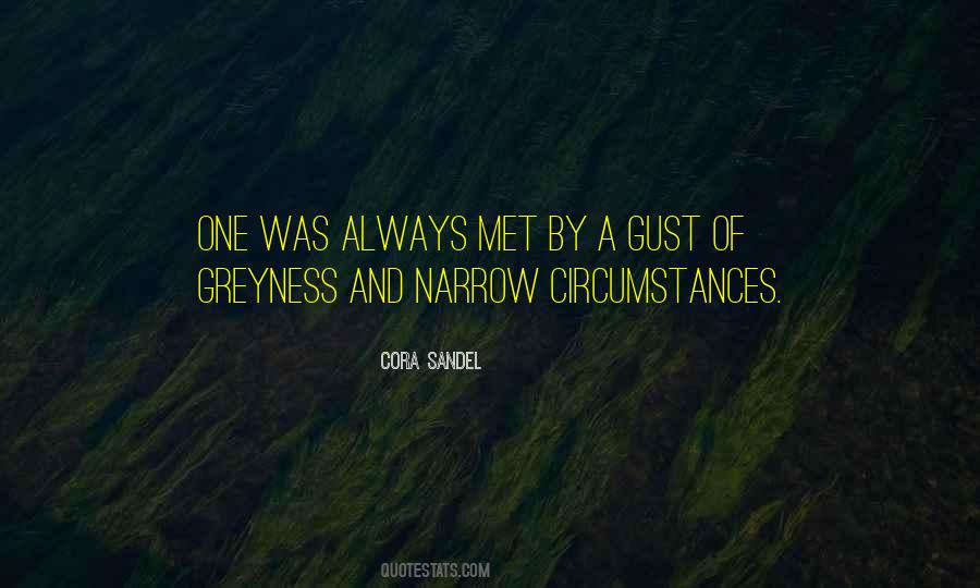 Cora Sandel Quotes #832013