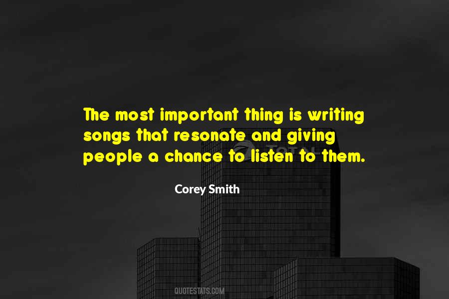 Corey Smith Quotes #854118