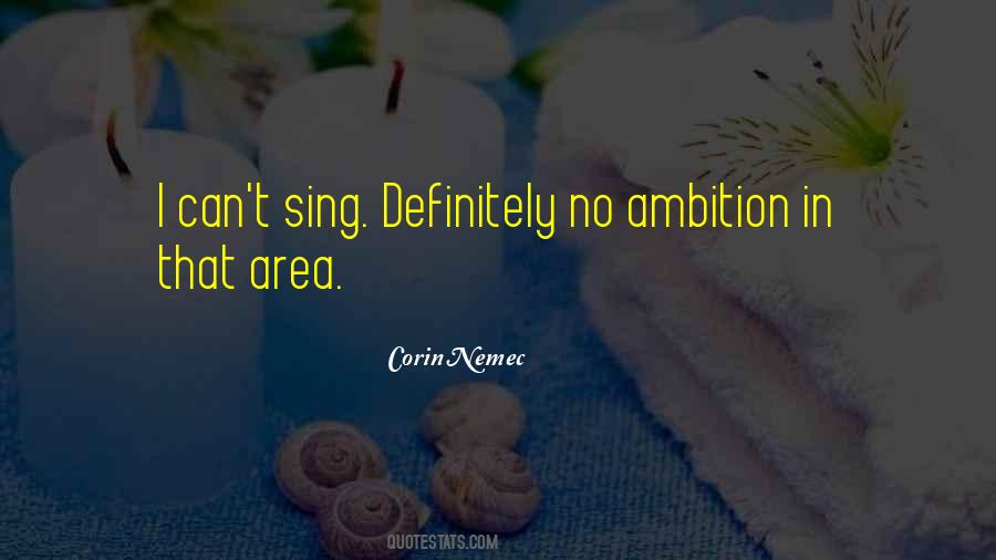 Corin Nemec Quotes #239516