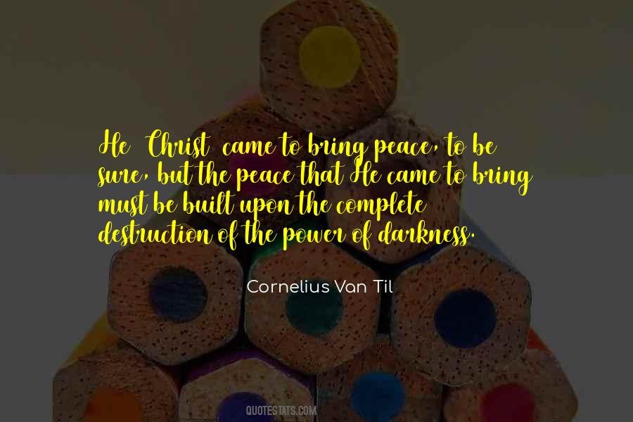Cornelius Van Til Quotes #1288315
