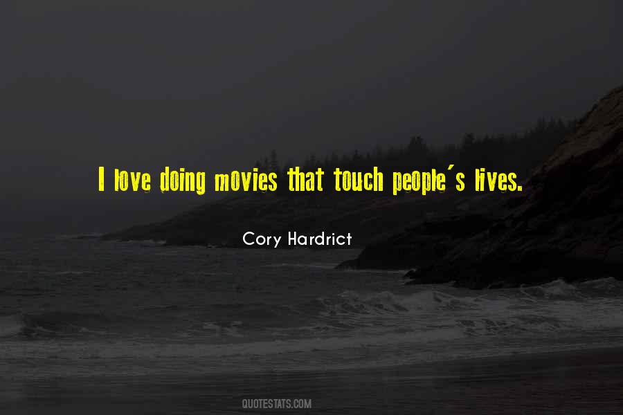 Cory Hardrict Quotes #990259