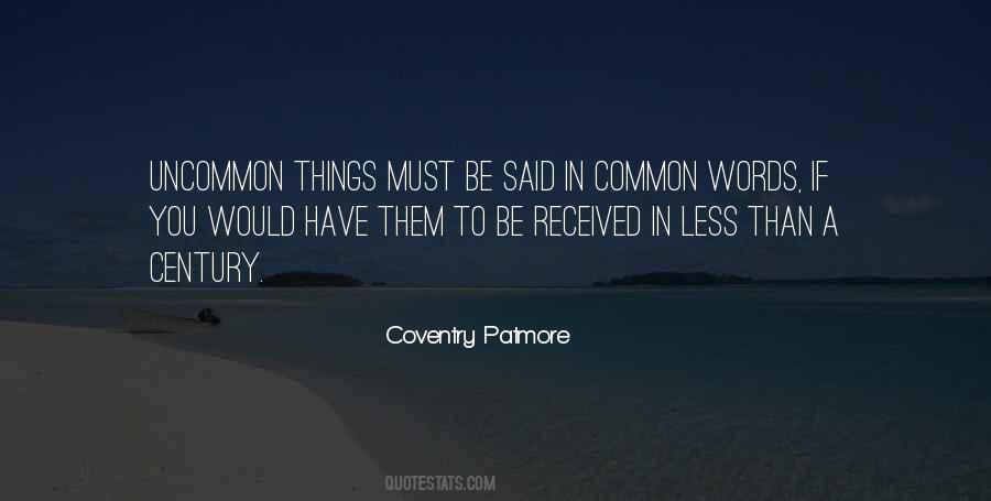 Coventry Patmore Quotes #1504519