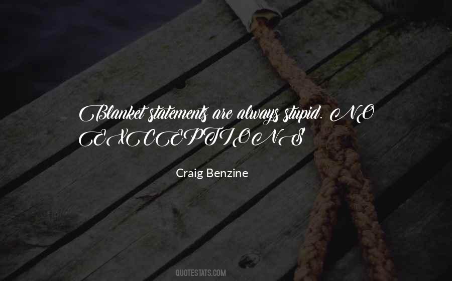 Craig Benzine Quotes #100190