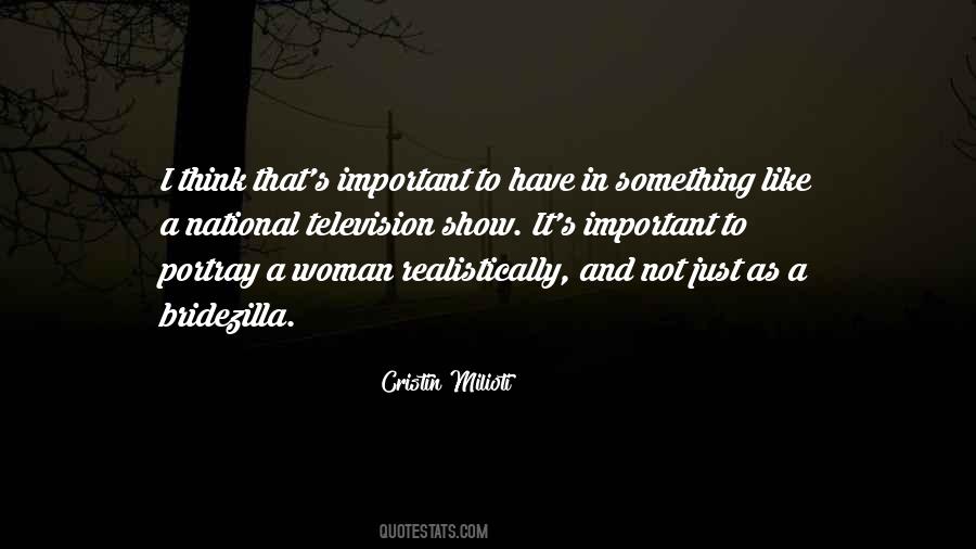 Cristin Milioti Quotes #1157414