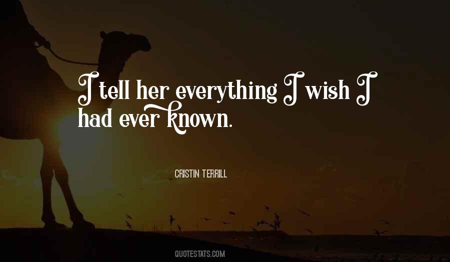 Cristin Terrill Quotes #1848665