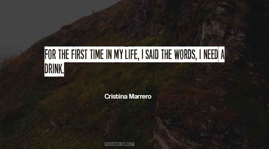 Cristina Marrero Quotes #1425914