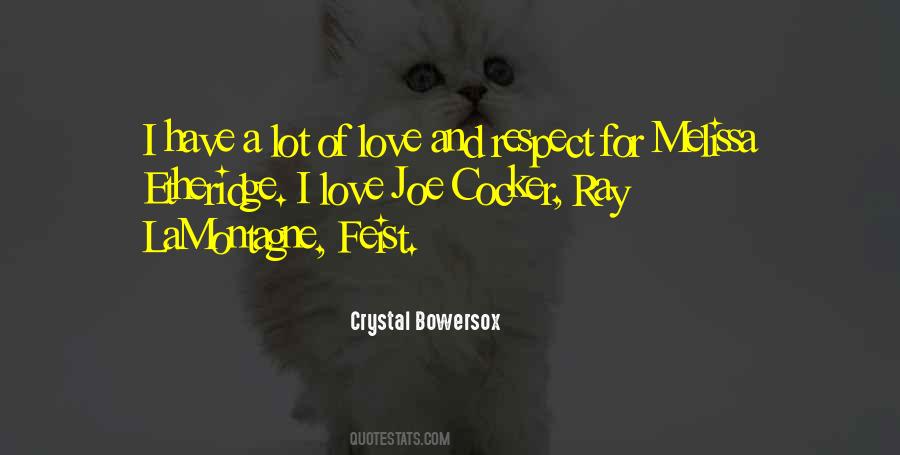 Crystal Bowersox Quotes #782213