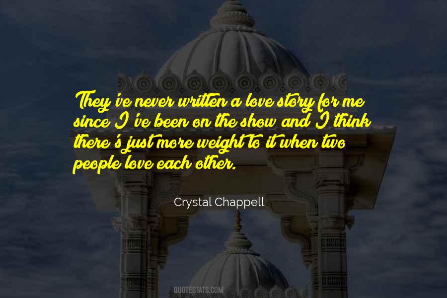 Crystal Chappell Quotes #1803212